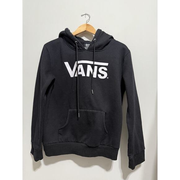 Vans Other - VANS Hoodie Men’s Women’s Black Medium Sweatshirt Skateboard "Off The Wall"